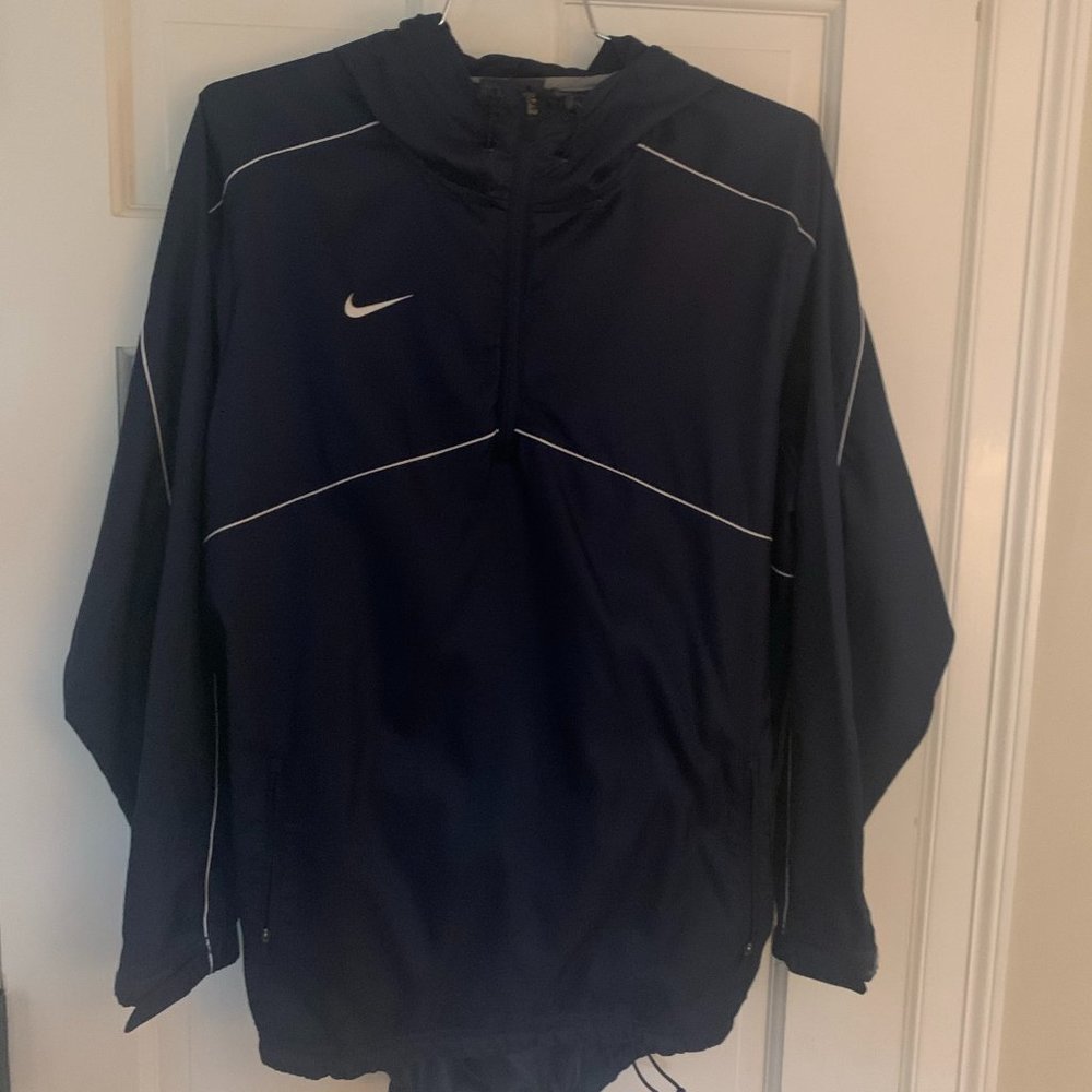 Nike Wind Breaker, Men's size Small, Navy Blue